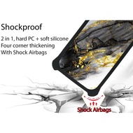 BLU G33 Case Compatible with BLU G33 Phone Case Cover [Hard PC + Soft Silicone][Ring Support] [Gold 