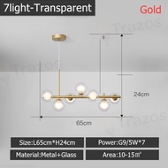 โคมไฟเพดาน LED ทันสมัย G9โคมไฟแขวนสไตล์มินิมอลสำหรับห้องนั่งเล่นห้องรับประทานอาหาร