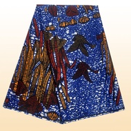 6 Yards Ankara Wax Fabric 2025 High Quality African Wax Print Fabric African Guaranteed Veritable Re