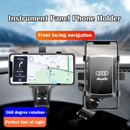 【Multi-Angle Rotation & High Strength Durable】Audi Front-Facing Navigation Mount | Non-Slip Silicone