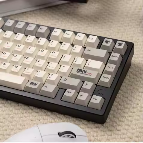 Retro Fate Gate 144 Keys Cherry Profile Dye-Sublimation PBT KeyCaps For Mechanical Keyboard Wooting6