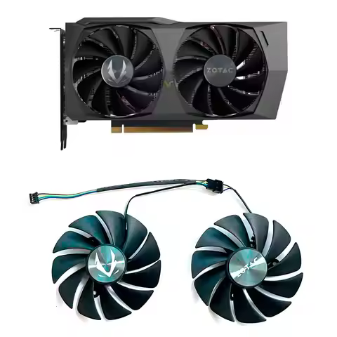 87mm 4Pin GA92S2U RTX 3060 Dual Blade GPU fan for Zotac geforce RTX 3050 30503060 3060TI TWIN TWIN E