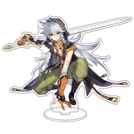 Anime Figure genshin impact Yuanshen Cartoon Characters account Decoration Stand Plate Acrylic