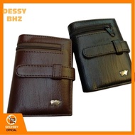 BHZ 24-slot Card wallet with BB hook cover, outer zipper, 2-in-1 money slot / Card Holder, premium P