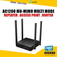 TP-Link Archer C54 AC1200 MU-MIMO Dual Band Multi Mode Wireless WiFi Extender / Access Point / Route