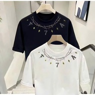 Unisex t-shirts for men and women with 7A prints, loose format t-shirts hot trend 2025