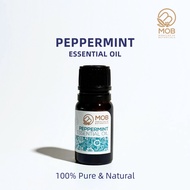 MOB Peppermint Essential Oil 10ml | Cooling Relief, Headache, Refreshing, Stress Relief, Natural Min