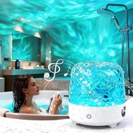 Waterproof Shower Light with Bluetooth Speaker, 16 Colors Changeable Shower Lamp for Inside Shower, 