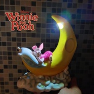 Winnie 小熊維尼 維尼 Piglet 小豬 皮杰 月亮 造型 燈 小夜燈