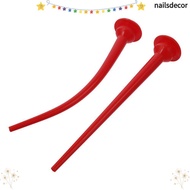 NAILSDECOR Long Sausage Nozzle, 11.8in Red Caulking Nozzle, Extension Tool Glass Cement Curved Caulk