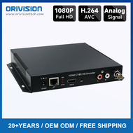 ORIVISION H264 HDMI CVBS Encoder HD 1080P Analog Interface input Video Encoder