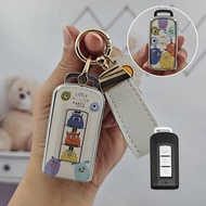 ฝาครอบกุญแจรถสําหรับ Mitsubishi xpander xforce outlander Attrage focus eclipse Pajro sport triton At