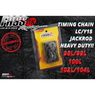 [READY STOCK 🇲🇾] FASSTEK TIMING CHAIN HEAVY DUTY LC135/Y15/FZ/WISUKI/ Y SUKU SIZE 98L/99L/100L/102L/