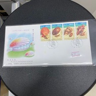 獅子會貝殻館紀念首日封 1997 貝殼郵戳 封身微黃 品相如圖 香港郵票首日封