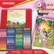 GREEBEL Crayon Artist Crayon 72 Colors Artist Oil Pastel 72/ Greebel Crayon