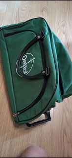 Dettol 綠色可摺疊拉桿包