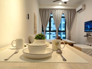 Pangsapuri  m² dengan 1 bilik tidur dan 1 bilik mandi peribadi di Kepayan (K Avenue Modern Suite 5 M