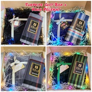 SET GIFT BOX BESAR SEJADAH GEBU LELAKI DAN PEREMPUAN HADIAH ANNIVERSARY BIRTHDAY HARI GURU