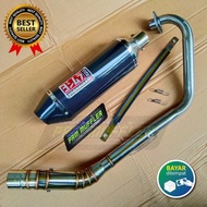 Yoshimura Usa carbon racing exhaust for 150cc GSX R150 Vixion CBR150R etc. Full system