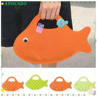 AVOCADD Transparent Handbag, Candy Color Fish Shape Jelly Handbag, Summer PVC Material Party Bag Par
