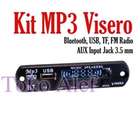 kit mp3 bluetooth visero 12V USB radio FM active speaker aktif tf 12vdc
