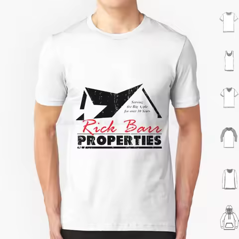 Rick Barr Properties T Shirt Men Women Kids 6xl Seinfeld Jerry Seinfeld Kramer George 90s Sitcom Fun