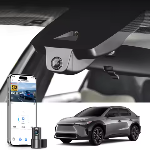 Mangoal Dedicated Dash Cam 4K For Toyota BZ4X Dash Car Camera 2023-2026 GPS WiFi & APP Night Vision 