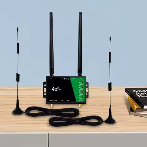 4G LTE CPE Router with SIM Card Slot WiFi Router 150Mbps Wireless Router Firewall Protection 4 Anten