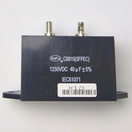 MESIN Cbb15 Welding Machine Capacitor 40Uf 1250Vdc +-5% Capacitor