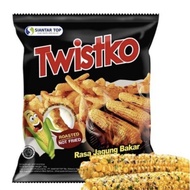 Twistko Jagung Bakar 30g / Twistko / Snack Chiki Rasa Jagung bakar 30g  / Roasted Corn Flavour / 1pc