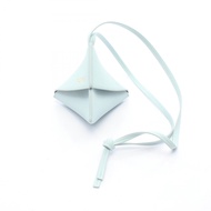 【二手】 LOEWE Puzzle Fold Charm，冰藍色皮革，女士 Puzzle Fold Charm，二手