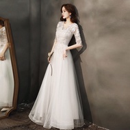 Luxury Plain Elegant Classy Evening Dresses Dinner Party Ninang Dress Wedding 2023 Formal Event Long