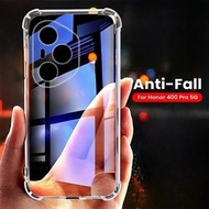 Honor400Pro Case Anti-Yellowing Clear Crystal TPU Soft Cover For Honor 400 Pro 5G Shockproof Coque H