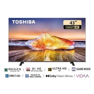 TOSHIBAทีวี 43E330M สมาร์ททีวี 43 นิ้ว 4K UHD LED รุ่น 43E330MP ปี 2023