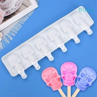 Blala Food Safe Silicone Ice Cream Molds 6 Cell for  Ice Cube Molds Popsicle Mak