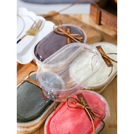 Set of 20-50 XY150G plastic cake boxes, size 14 cm x 8.5 cm x height 6 cm