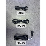 3-hole thick PC computer power cable cpu power cable/ monitor power cable/ power supply cable/