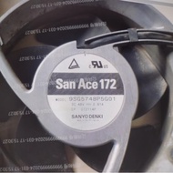 [Ready Stock Cooling Fan] 9SG5748P5G01 48V 2.91 A 9SG5748P5G21 9SG5748P5G10 Sanyo Imported Fan