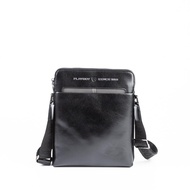 Playboy รุ่นLegacy Messenger Bag กระเป๋าสะพายข้างผู้ชาย รหัส ST-B253PBM322-BK ดีไซน์ทรงแมสเซนเจอร์ส
