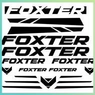 【Available】Foxter Frame Decals For Mountain Bike