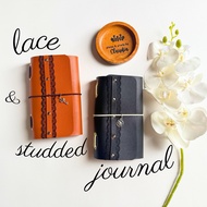 A5 & A6 LACE & STUDS JOURNAL (Personalized)
