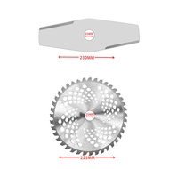 Mekitor mata mesin rumput grass cutter blade sparepart piring mesin rumput tahan lasak brush cutter 