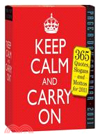 Keep Calm and Carry on 2011 Calendar