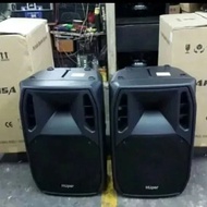 SPEAKER AKTIF HUPER AK15A / AK 15A / AK 15 A ORIGINAL ( 15 INCH ) Harga 1 pasang 2 speaker