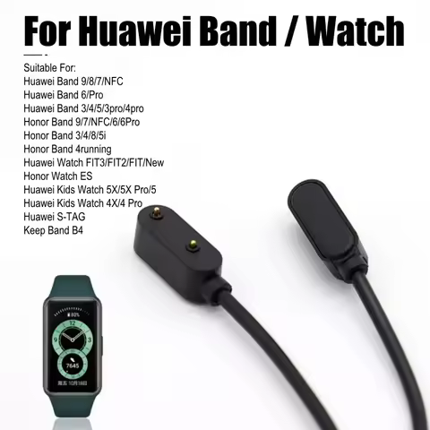 Charger For Huawei Smartwatch Band 9 8 7 6 NFC Pro Fit Fit2 Fit3 New Mini, Kids Watch 5X 4X 5 S-TAG 