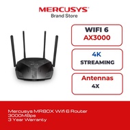 Mercusys MR80X Dual Band AX3000 WiFi 6 Gigabit Router 3GBps (Powered By TP-Link)