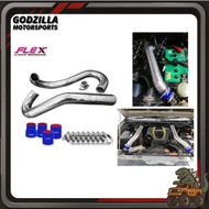 [READY STOCK] FLEX Aluminium Turbo Intercooler Hose Pipe Piping Isuzu Dmax Mitsubishi Triton