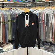 Zip Hoodie Ellesse Melbourne Black BNWT Original 100% Size: XS ( 69 X 52 ) L ( 74 X 56 ) Model heigh