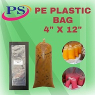 (4X12) PE Plastik Bungkus Air / Plastik Air Pasar Malam / Plastik Air Bazar Ramadhan