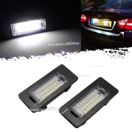 2 Pieces Pack BMW BMW Dedicated License Plate Light LED BMWX1 X5 X6 E39 E60 E61 E70 E82 E90 E92 1 Series 3 Series 5 Series License Plate Light